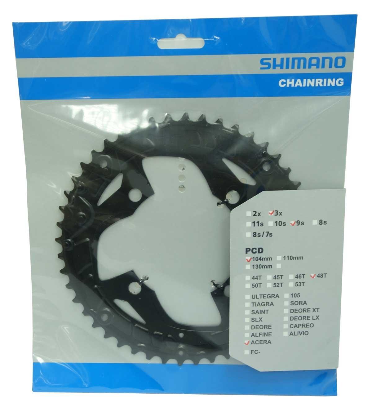 

SHIMANO Ремонтные детали цепная звезда 48T для защиты цепи FC-T3010 Y1RV98060