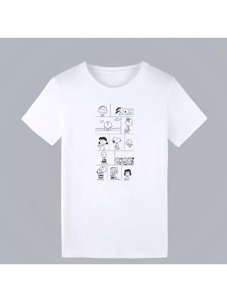 T-shirt with Snoopy print 4XL