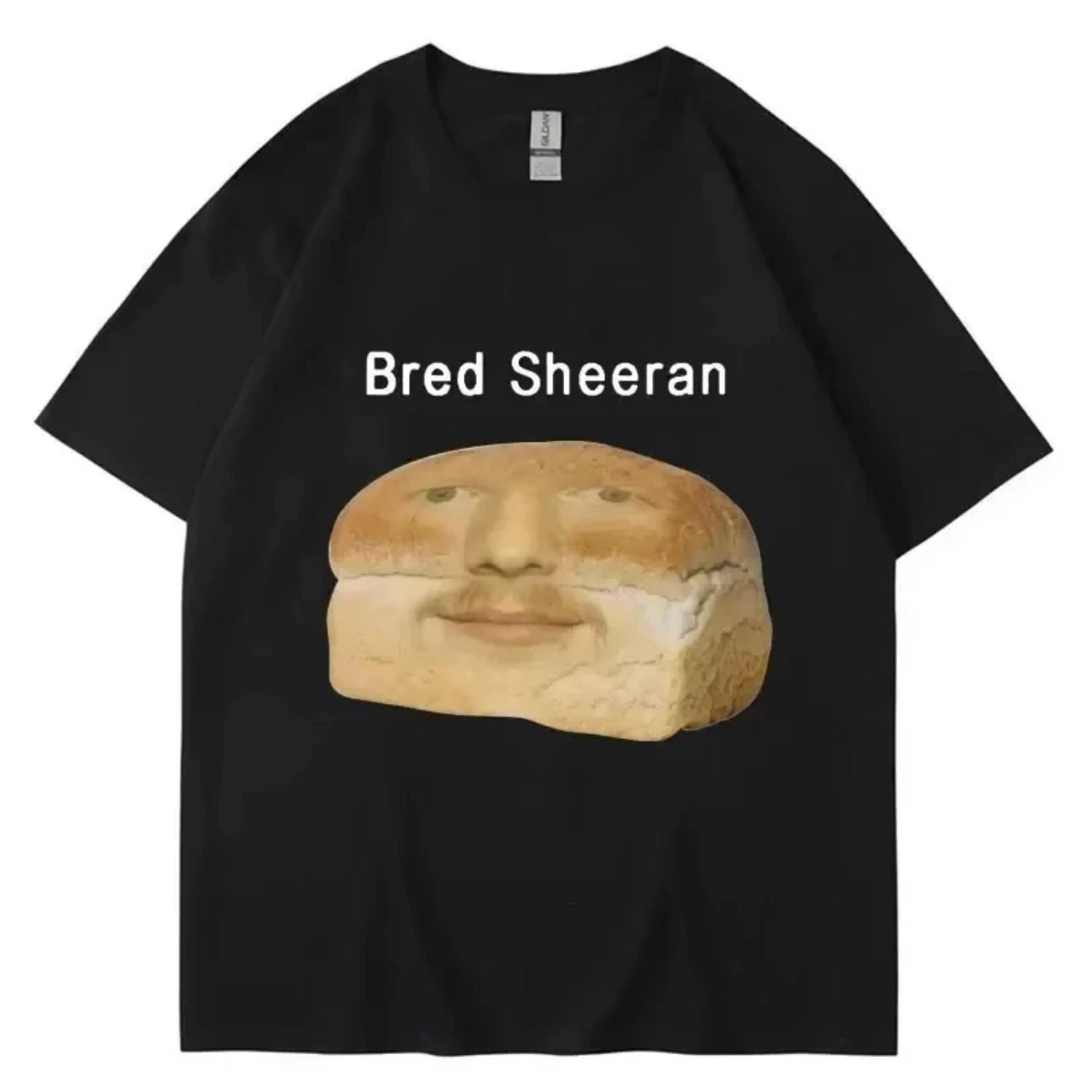 

Funny Ed Sheeran Meme Print T Shirt Men Women Humor Creativity Short Sleeve Oversized Tshirt Casual Summer Cotton T-shirt Top S чёрный