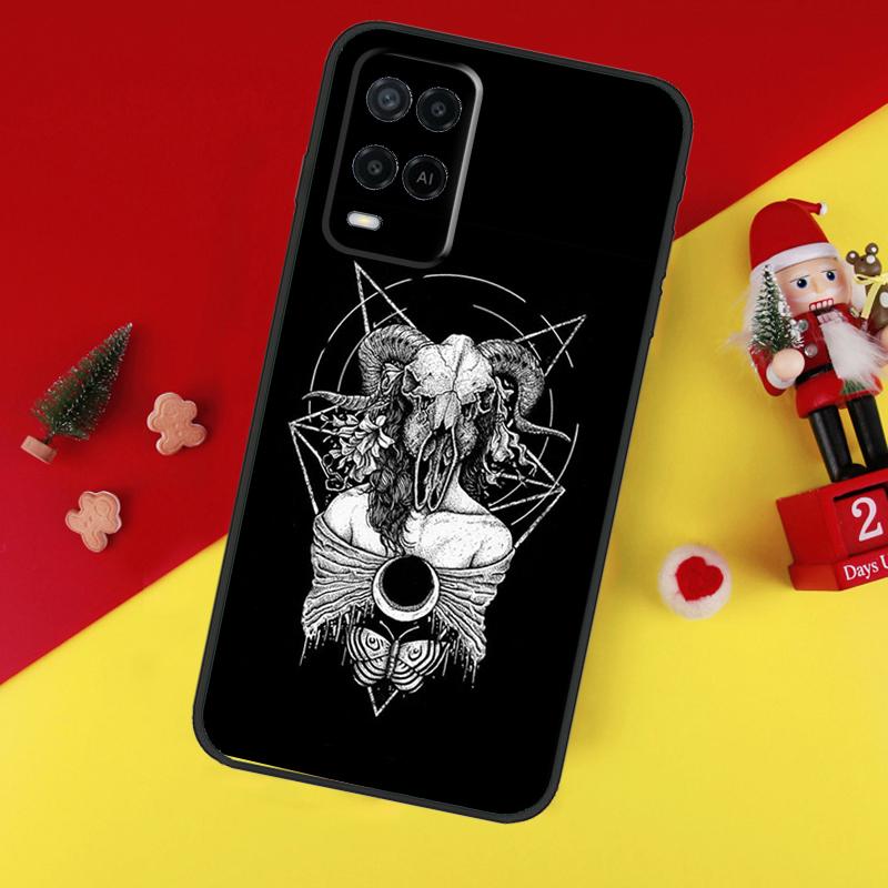 Hexerei Okkultismus Pentagramm Hülle Für Oppo A94 A74 A54 A60 A40 A80 A16 A76 A96 A98 A58 A78 A18 A38 A57 A17 A15 A5 A6 Pro