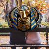 1PC Anubis Umbrella Portable Folding Umbrella Iron Frame Hole Bone Structure Outdoor Home Umbrella A11