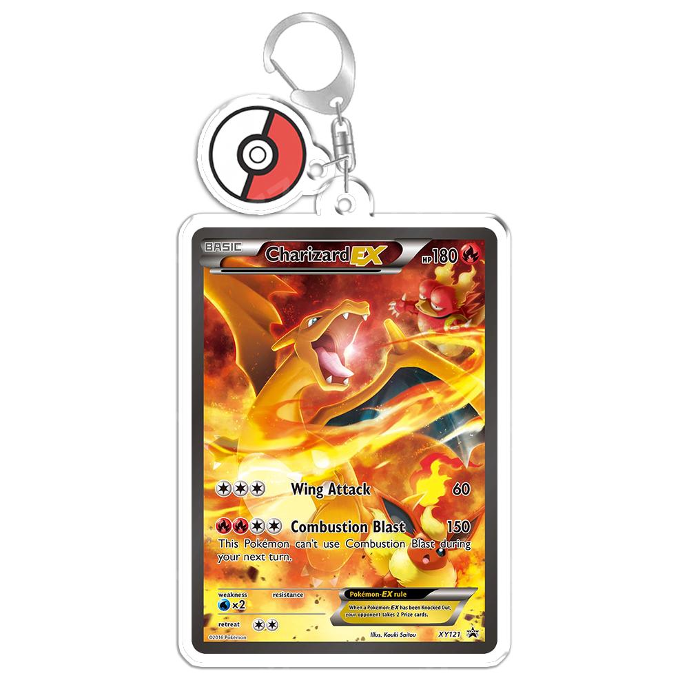 

Anime Acrylic Keychain for Mewtwo Blastoise Gardevoir Venusaur Umbreon Sylveon Key Chain Backpack Pendant Key Ring Gift