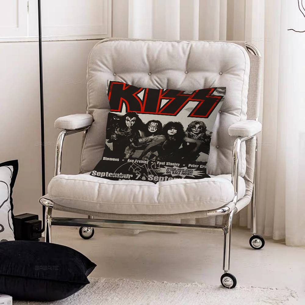 

Подушка Rock Band K-Kiss Подарок Декор для дома и офиса Подушка для спальни Дивана Автомобиля Чехол для подушки Наволочка 30cmx30cm
