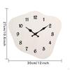 Clock Creative Silent Wall Arabic Numerals Sturdy Fashionable Aesthetic Timepiece