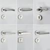 304 Stainless Steel Bedroom Silent Handle Lock, Indoor Split Wooden Door Lock