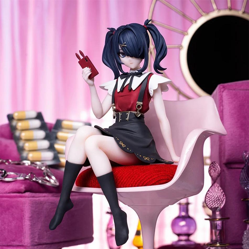 14CM Anime NEEDY GIRL OVERDOSE Kleine Sitzserie Figur KAnge Stehend Animationsmodell Spielzeug Geschenk Sammlung Dekoration Ornamente