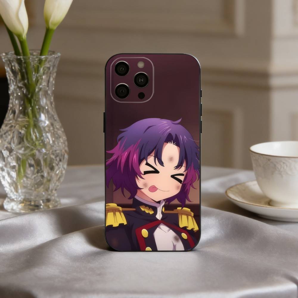 Web Manga C-Chained S-Soldier Phone Case For iPhone 17pro,16,15,14,13,12,11 Plus,Pro Max,XS,Soft Silicone Black Cover
