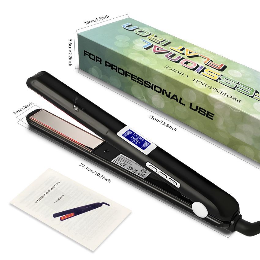 Cross-Border Infrared Ultrasonic Hair Straightener and Curler