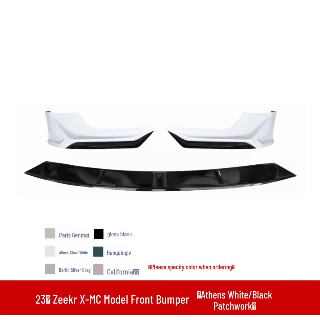 Zeekr X-MC 23 Body Kit: Front & Rear Splitters, Spoilers, Side Skirts, and Bumper Enhancements.