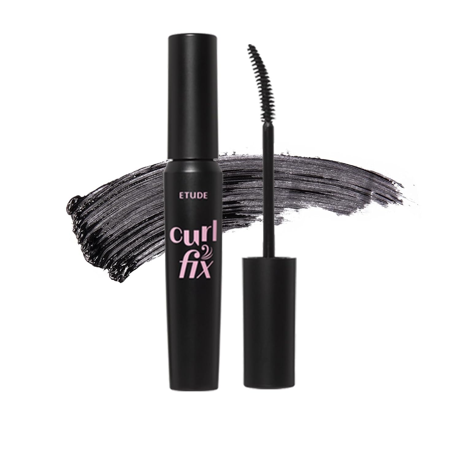ETUDE Curl Fix Mascara Waterproof Keep (Volume Black Single Item)