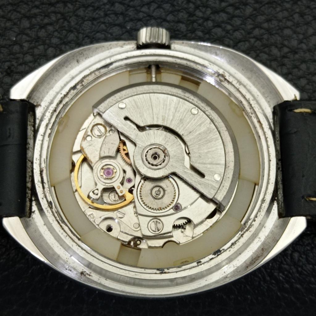 MONTRE INDIENNE AUTOMATIQUE HMT KANCHAN DELUXE 6501 POUR HOMMES À CADRAN ROUGE D'OCCASION a432206-2 R110-a432206
