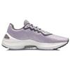 Li Ning Arashi Cushioning Slip Resistant Abrasion Resistant Low top Running Shoes Women's Raspberry Purple ARHR034-3