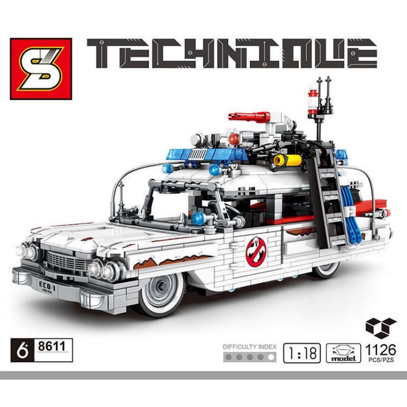 

SZ-8611 Детские маленькие частицы Строительные блоки Спортивный автомобиль Сборка Модель Взрослая игрушка Подарок