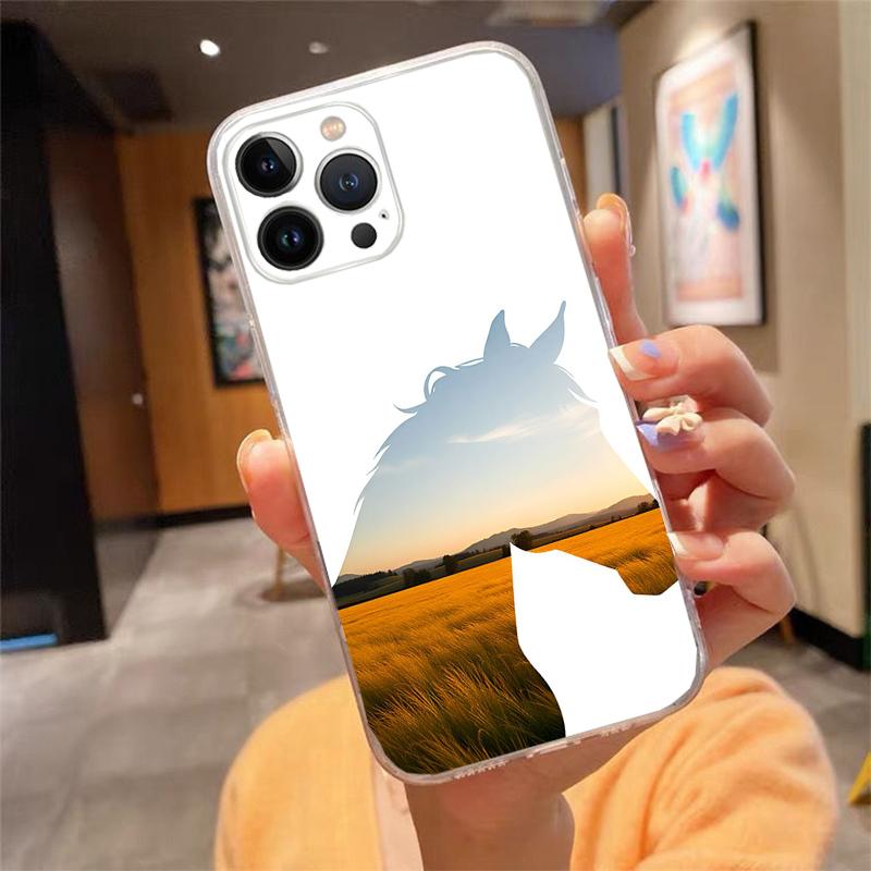 Phone Case For iphone 17 Pro Air 17ProMax 16 15 14 13 Pro Max 16 15 14 13 Pro 15Plus foal Horse