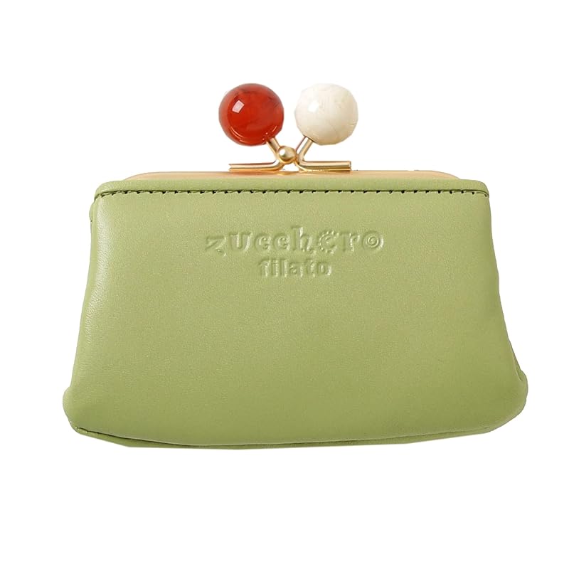 

[ZUCCHERO] coin purse ladies small pouch Zucchero wallet brand leather mini wallet coin case compact Popularity pouch wallet made in Japan thin wallet