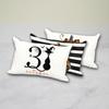 Halloween Waist Pillowcase Festive Atmosphere Decorate Living Room Sofa Pillowcase Polyester Printed Cushion Cover