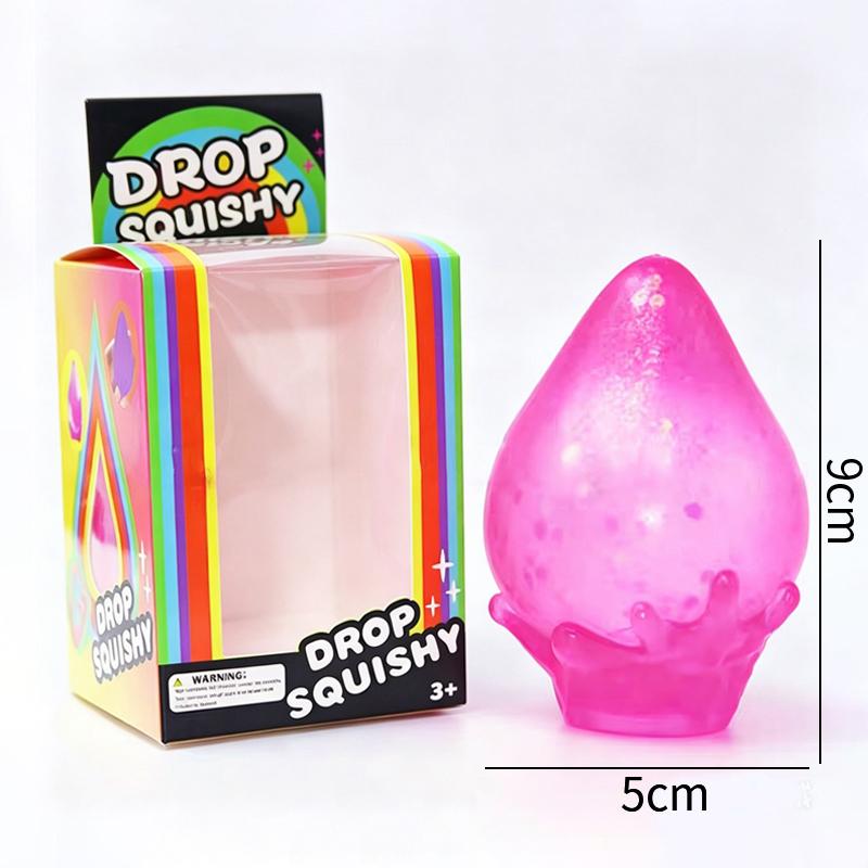 Jellyfish Squishy Nee Dooh Octopus Squishy Toys Asmr Squishy Stress Ball Glitter Jelly Slow Rebound Decompression Tool