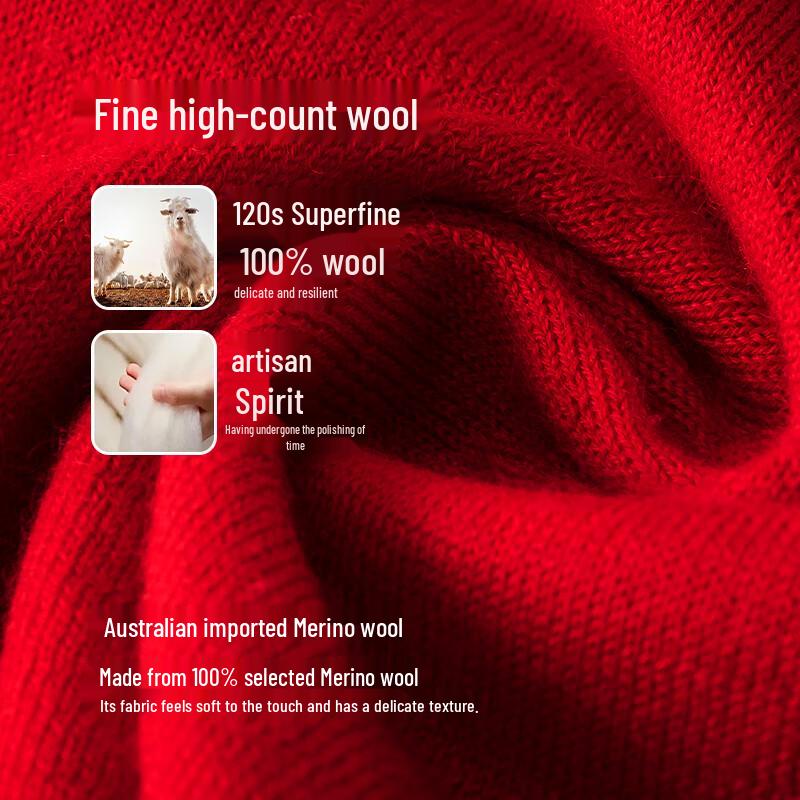 Hengyuanxiang 120-Count Thin Wool Women's Sweater