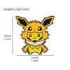 Anime Pokémon Emaille-Anstecker für Rucksäcke Niedliche Pikachu Gengar Glurak Broschen Metall Emaille Abzeichen Pins Pokemon Sammlung Geschenk