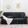 Solid All Embracing Lace Thickened Small Checkered Sofa Cover Four Seasons Cloth Sofa Cover