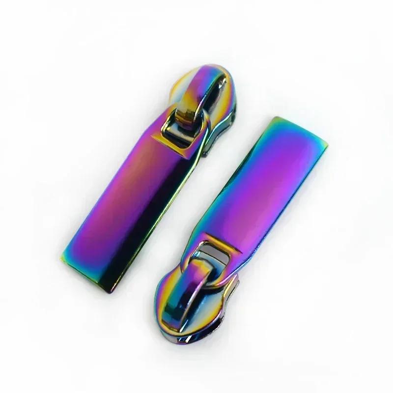 5/10/20Pcs 5# Zipper Slider for Nylon Zippers Zip Head Puller Lock Bag Clothes Purse Tailor Repair Kit DIY Sewing Accessories