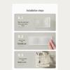 No-Drill Wall/Tabletop Drainable Chopstick Holder