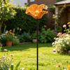 Harz Blume Gartenstab Bienen Tränke Hof Kunststab Outdoor Dekoration Bestäuber Wasserspender für Bienen Schmetterlinge Weg Blumenbeet Dekoration