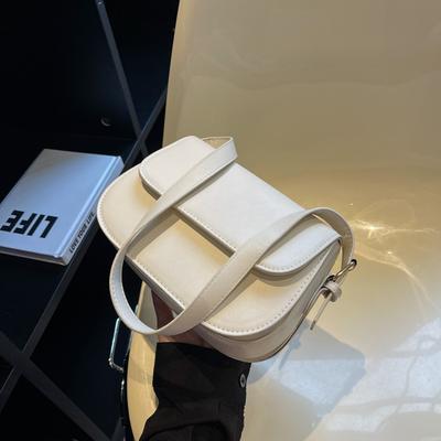 Sac populaire de cette année pour femmes 2025 nouveau sac rétro oblique à bandoulière étranger polyvalent sac à bandoulière sac carré texturé de petite taille