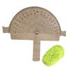 Wooden Precision Angle Finder Tool 0-180 Degrees String Line Angle Finder for Welder Carpentry DIY Projects Woodworking Builders