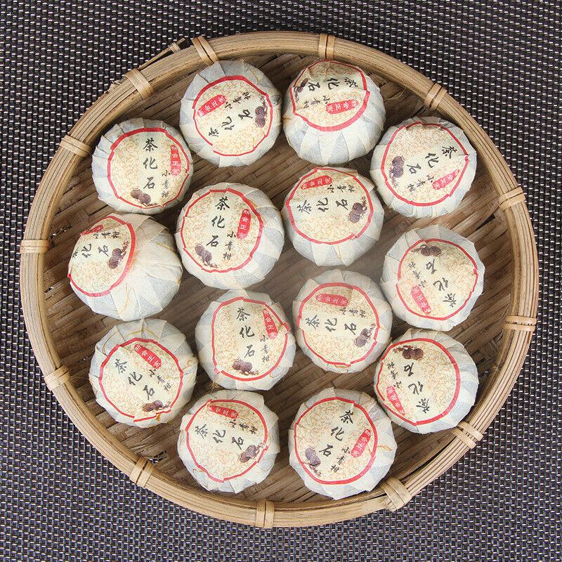 500 г Чай Пуэр с кожурой мандарина Маленький зеленый мандариновый чай Пуэр Чай из щебня — фото 2