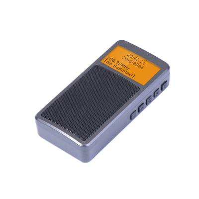 HanRongDa HRD-205 Portable FM Radio Multifunctional Radio Convert Signal To BT Headphones Auto Scan