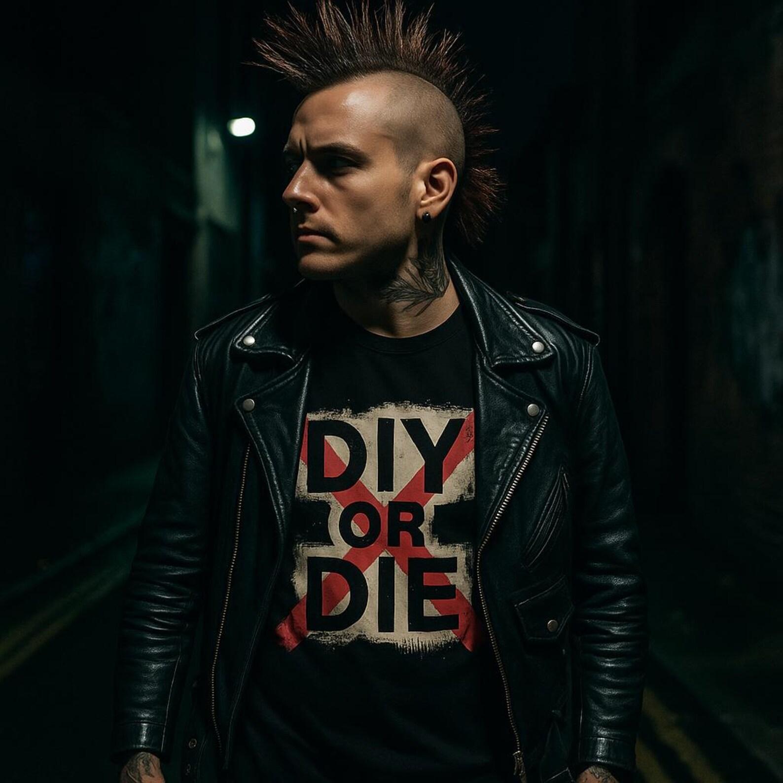 DIY or Die Graphic Tee: Funny Unisex Heavy Cotton Shirt M