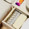 Transparent Desktop Cable Organizer Box with Lid Cord & Charger Storage Solution,No Power Needed,Compact Design for Home Storage