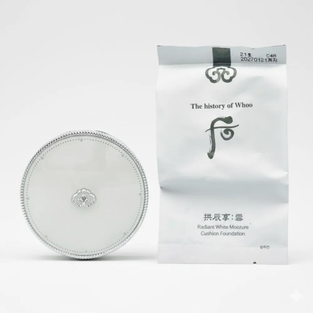 

The history of whoo Gongjinhyang Seol Whitening Moisture Glow Cushion Main Product + Refill No. 21