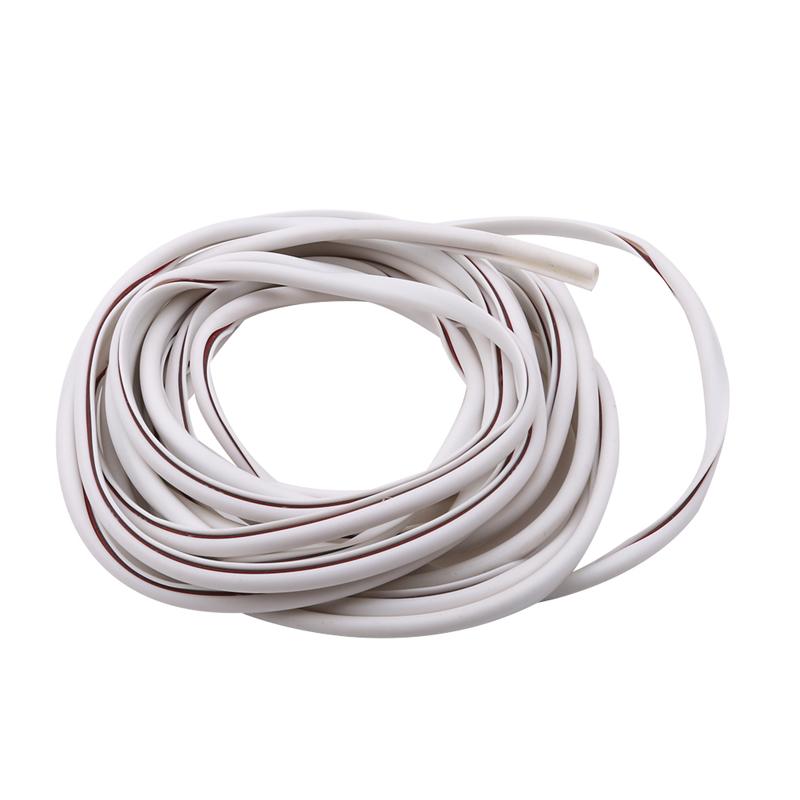 5m Auto Universal Car Door Edge Rubber Scratch Protector Moulding Strip Protection Strips Sealing Anti-rub DIY Car-styling Interior Mirrors 6