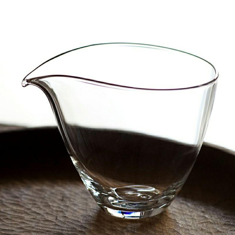 Transparent Glass Matcha Tea Cup Japanese Style Kung Fu Fair Cup Household Heat-resistant Teacup Tea Ceremony Accessories New