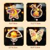 Lovely Rabbits Light Hanging Decors Portable Autumn Festival Rabbits Light Decoration for Cultural Enthusiasts