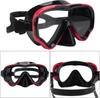 Swimming Goggles Diving Mask Swimming Goggles with Nose Cover Silicone Skirt Tempered Glass Panoramic HD for Boys Girls