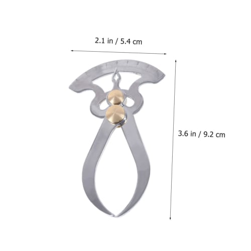 FOYTOKI Stainless Steel Outside Caliper, Thickness Measuring Tool, Precision Measuring Caliper for Woodworking and Jewelry Making