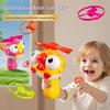 Children'S Outdoor Flying Bamboo Dragonfly Frisbee Gyro Gun Pistol Luminous Ufo Spinning Top Ejection Toy Kids Gyro Launcher