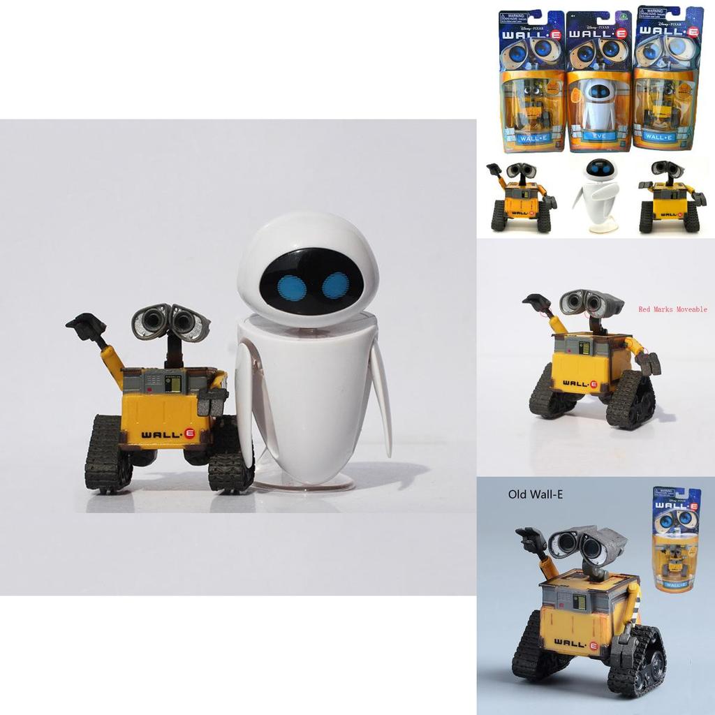 Sevimli Wall-e Eve Mini Robot Aksiyon Figürleri Çocuk Hediye Oyuncak Koleksiyonerler İçin