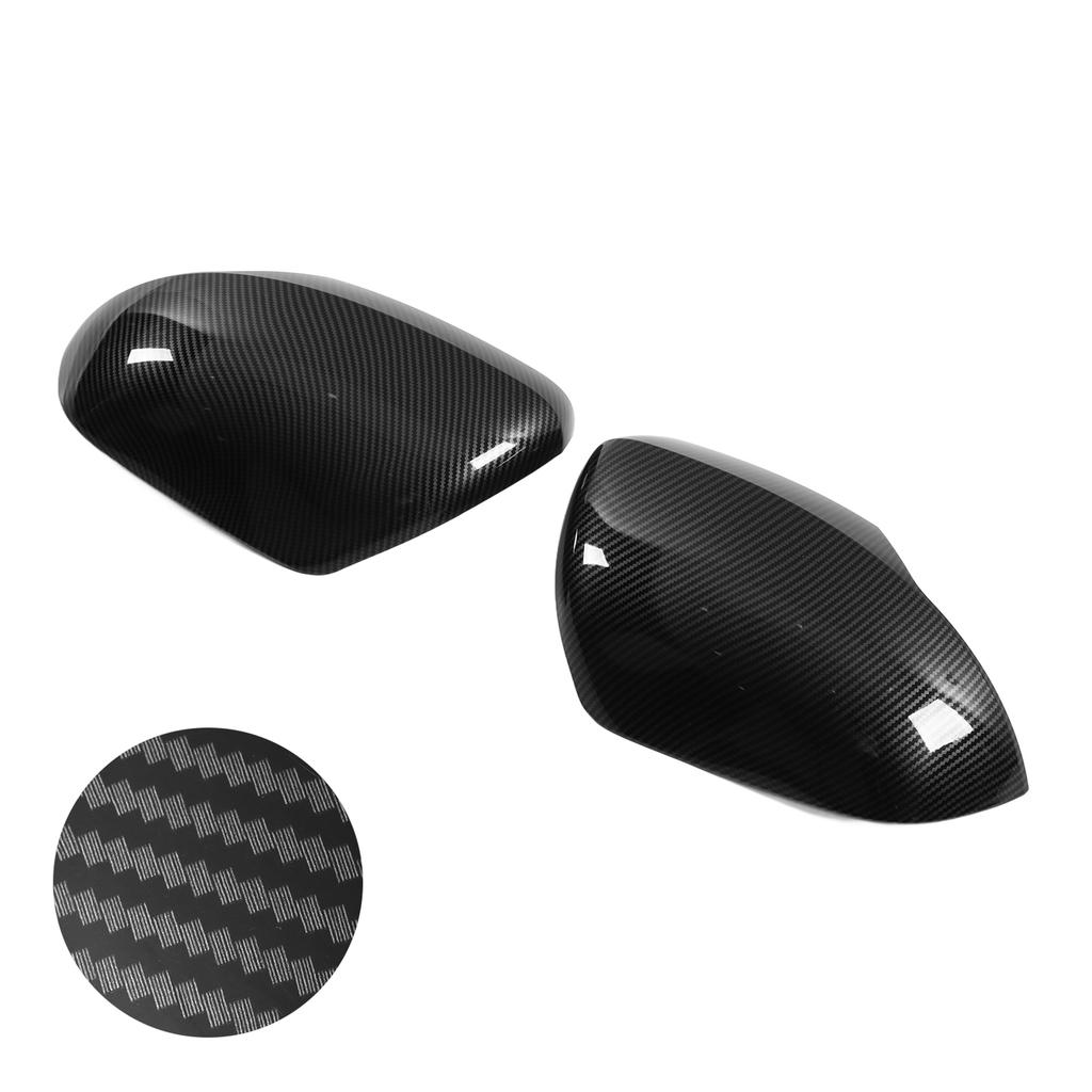 2pcs Side Rearview Mirror Cover Trim Replacement for Pajero SportCelsiusMontero SportCelsiusShogun Sport 2017‑2021