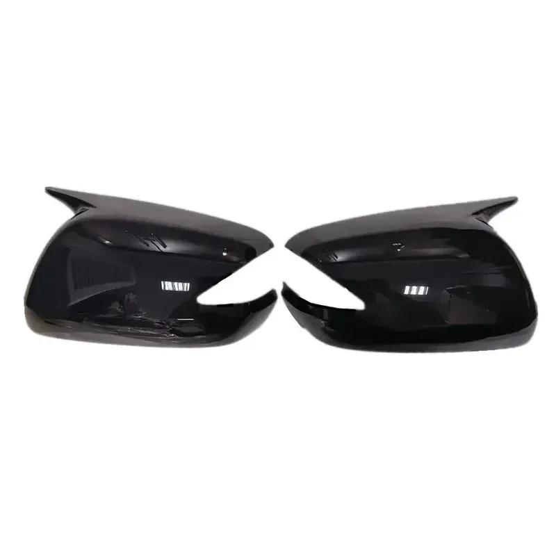 For Honda Fit Jazz 2009 2010 2011 2012 2013 Car Rearview Side Mirror Cover Wing Cap Exterior Door Housing Shell Trim Sticker