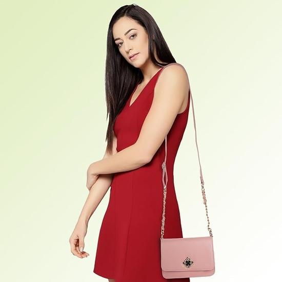 PLANX Synthetic Leather Stylish Sling Bag for Modern Girl/Women