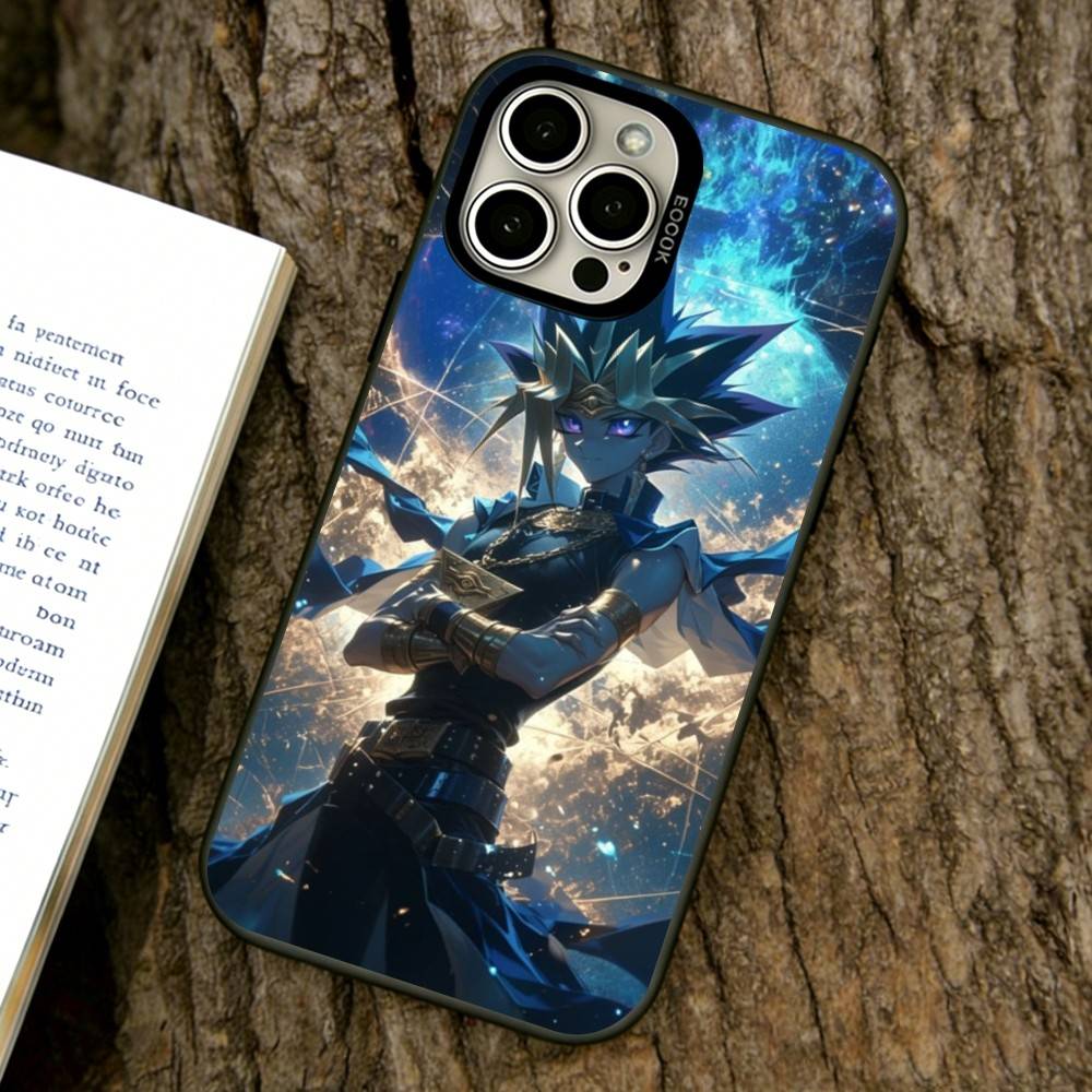 Yu-Gi-Oh Phone Case For iPhone 17,16,15,14,13,12,11 Plus,Pro Max,XS,Colored Silver Plated Inside Cover