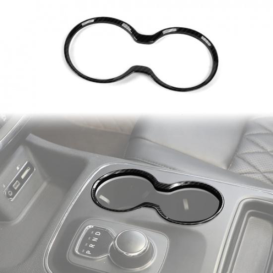 

Накладка на внутрішній тримач склянки з перемикачем передач для Dodge Durango 11+ з вуглецевого волокна