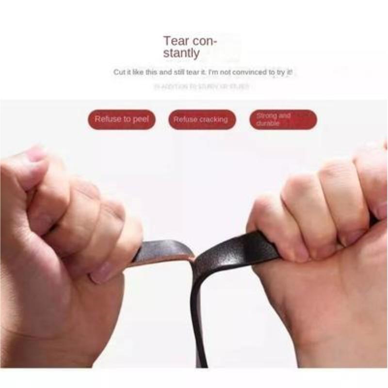 Męski pasek z klamrą pinową w stylu vintage