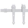 VidaXL Porte coulissante et kit de quincaillerie 80x210 cm pin massif, porte intérieure, porte de grange intérieure 3203216