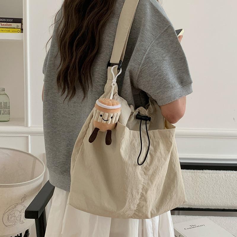 Casual big bag women's new fashion cloth bag shoulder bag large capacity tote bag class commuter messenger bag