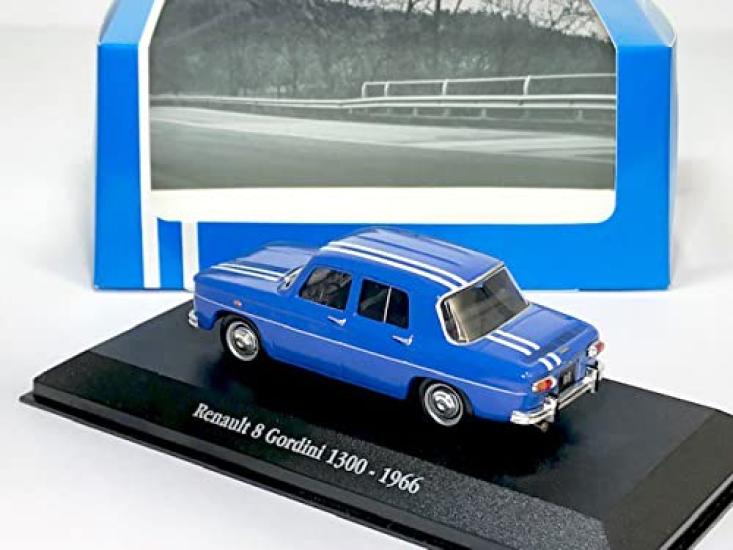Renault scale diecast model RENAULT R8 Gordini 1300cc 1966 1/43 car, (Blue)